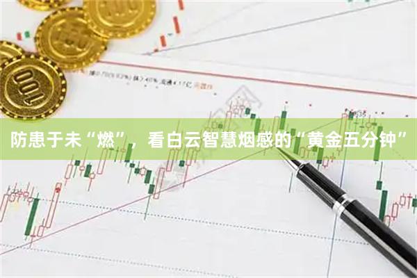 防患于未“燃”，看白云智慧烟感的“黄金五分钟”